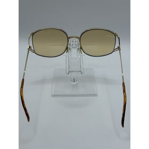 Christian Dior Aviator Sunglasses Gold Frame Brown Lens Austria 2599